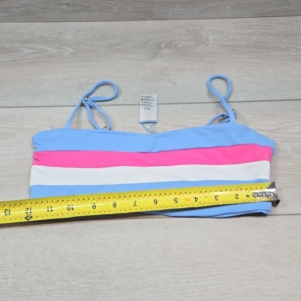 NWOT L Space Women Swim Bikini Top sz M